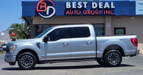 Silver 2023 Ford F-150 SuperCrew Cab XLT Pickup 4D 5 1/2 ft for sale in El Paso, TX