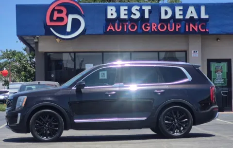 Brown 2020 Kia Telluride SX Sport Utility 4D for sale in El Paso, TX
