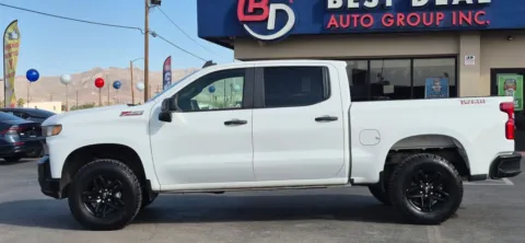 Another view of 2021 Chevrolet Silverado 1500 Crew Cab Custom Trail Boss Pickup 4D 5 3/4 ft for sale in El Paso, TX at Best Deal Auto Group