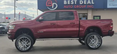 Another view of 2022 Ram 1500 Crew Cab Laramie Pickup 4D 5 1/2 ft for sale in El Paso, TX at Best Deal Auto Group