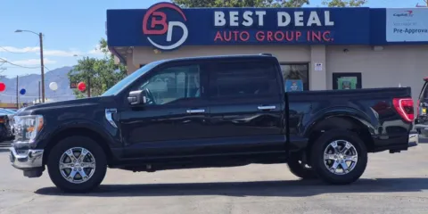 Black 2021 Ford F-150 SuperCrew Cab XLT Pickup 4D 5 1/2 ft for sale in El Paso, TX