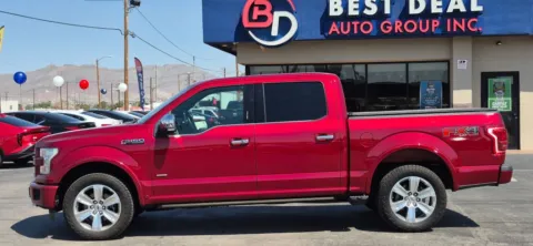 Another view of 2016 Ford F-150 SuperCrew Cab Platinum Pickup 4D 5 1/2 ft for sale in El Paso, TX at Best Deal Auto Group