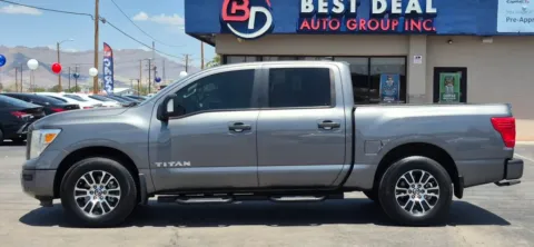 Another view of 2022 Nissan Titan Crew Cab SV Pickup 4D 5 1/2 ft for sale in El Paso, TX at Best Deal Auto Group