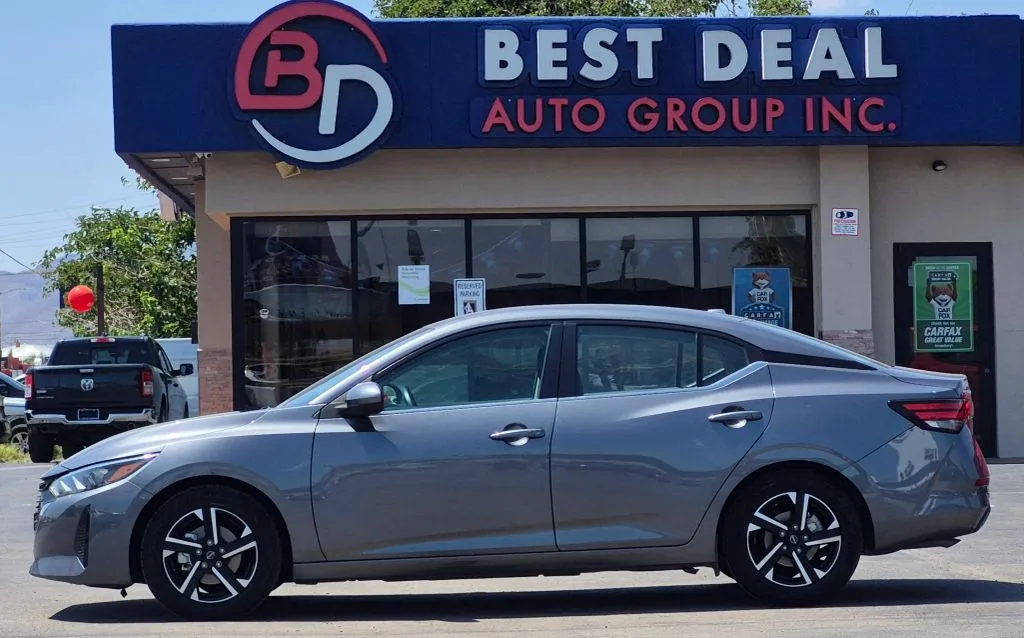 Gray 2025 Nissan Sentra SV Sedan 4D for sale in El Paso, TX