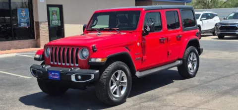 Photos of 2020 Jeep Wrangler Unlimited Sahara Sport Utility 4D for sale in El Paso, TX at Best Deal Auto Group