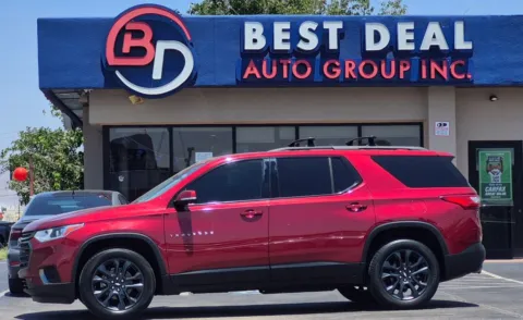 Red 2020 Chevrolet Traverse RS Sport Utility 4D for sale in El Paso, TX