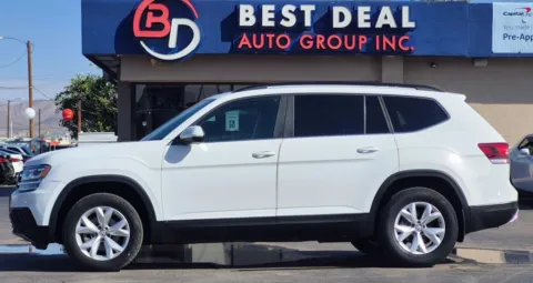 White 2020 Volkswagen Atlas S Sport Utility 4D for sale in El Paso, TX
