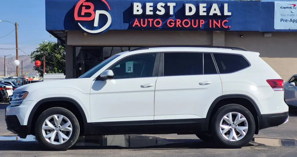 White 2020 Volkswagen Atlas S Sport Utility 4D for sale in El Paso, TX