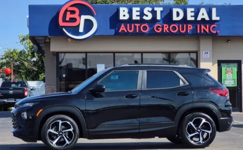 Black 2021 Chevrolet Trailblazer RS Sport Utility 4D for sale in El Paso, TX