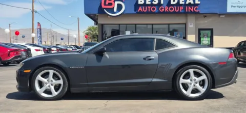 Another view of 2015 Chevrolet Camaro LT Coupe 2D for sale in El Paso, TX at Best Deal Auto Group