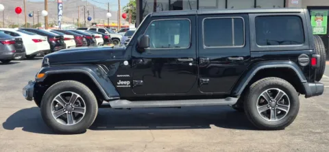 Another view of 2023 Jeep Wrangler Unlimited Sahara Sport Utility 4D for sale in El Paso, TX at Best Deal Auto Group