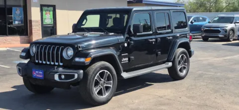 Photos of 2023 Jeep Wrangler Unlimited Sahara Sport Utility 4D for sale in El Paso, TX at Best Deal Auto Group
