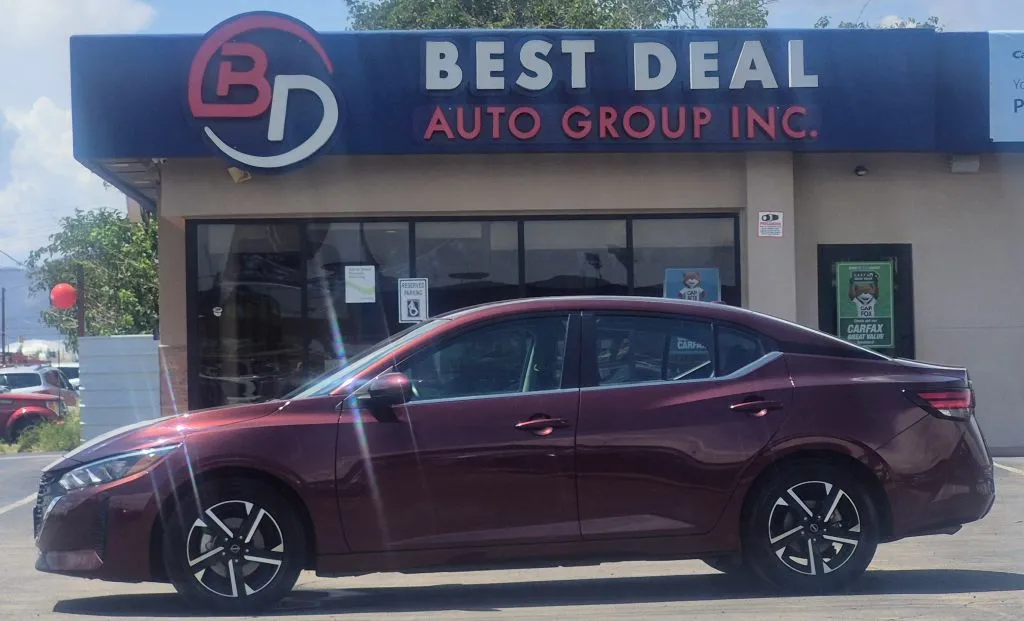 Red 2024 Nissan Sentra SV Sedan 4D for sale in El Paso, TX