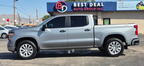 Another view of 2024 Chevrolet Silverado 1500 Crew Cab Custom Pickup 4D 5 3/4 ft for sale in El Paso, TX at Best Deal Auto Group