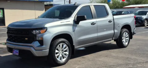 Photos of 2024 Chevrolet Silverado 1500 Crew Cab Custom Pickup 4D 5 3/4 ft for sale in El Paso, TX at Best Deal Auto Group