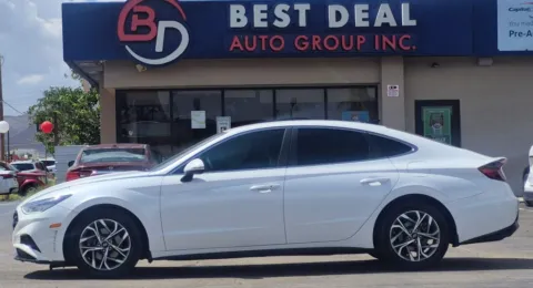 White 2022 Hyundai Sonata SEL Sedan 4D for sale in El Paso, TX