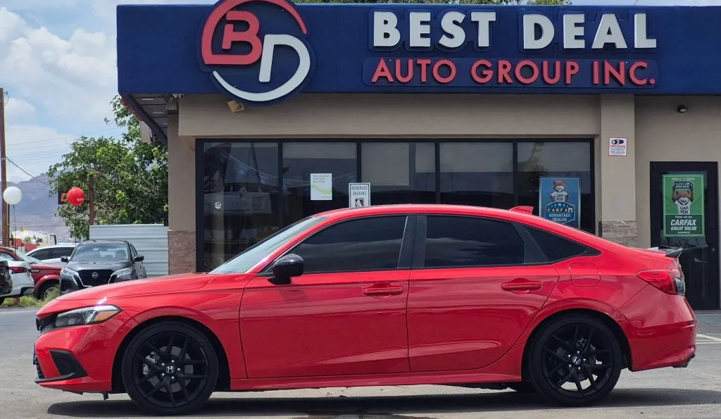 Red 2024 Honda Civic Si Sedan 4D for sale in El Paso, TX