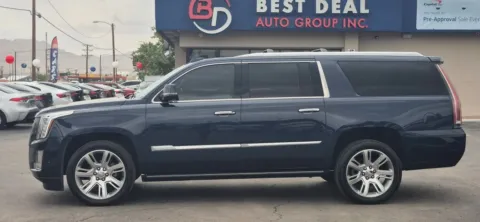 Another view of 2018 Cadillac Escalade ESV Premium Luxury Sport Utility 4D for sale in El Paso, TX at Best Deal Auto Group