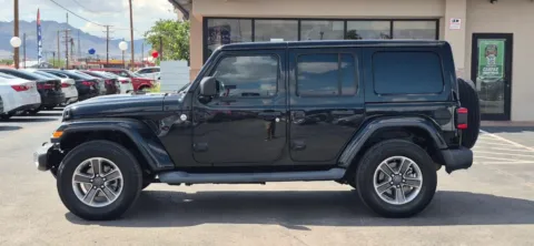 Another view of 2019 Jeep Wrangler Unlimited Sahara Sport Utility 4D for sale in El Paso, TX at Best Deal Auto Group