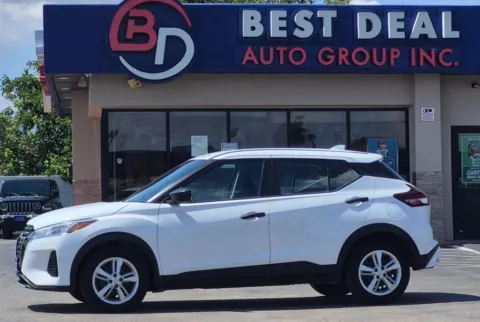 White 2024 Nissan Kicks S Sport Utility 4D for sale in El Paso, TX