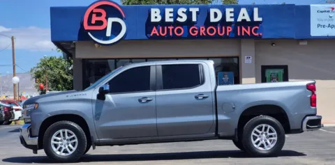 Gray 2022 Chevrolet Silverado 1500 Limited Crew Cab LT Pickup 4D 5 3/4 ft for sale in El Paso, TX