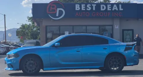 Blue 2019 Dodge Charger R/T Sedan 4D for sale in El Paso, TX