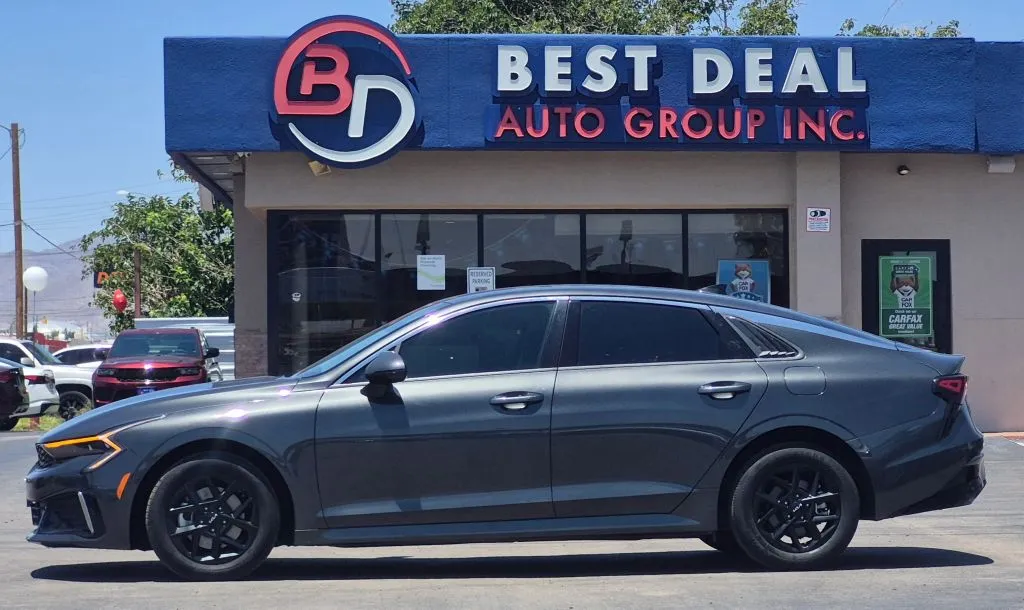 Gray 2025 Kia K5 LXS Sedan 4D for sale in El Paso, TX