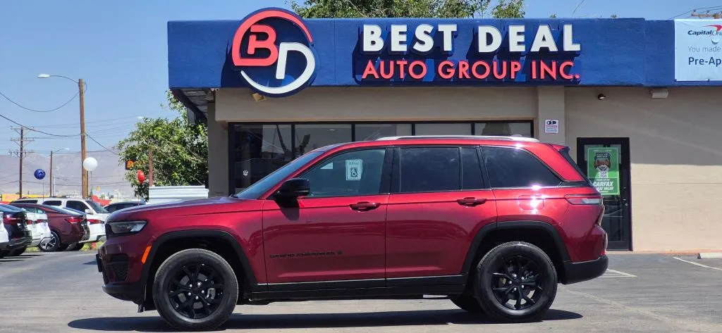 Red 2024 Jeep Grand Cherokee Altitude Sport Utility 4D for sale in El Paso, TX