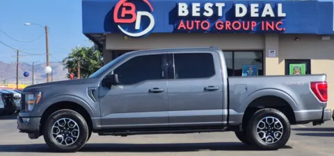 Gray 2023 Ford F-150 SuperCrew Cab XLT Pickup 4D 5 1/2 ft for sale in El Paso, TX