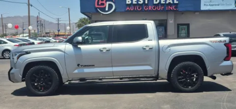 Another view of 2023 Toyota Tundra CrewMax SR5 Pickup 4D 5 1/2 ft for sale in El Paso, TX at Best Deal Auto Group