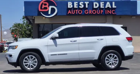 White 2021 Jeep Grand Cherokee Laredo E Sport Utility 4D for sale in El Paso, TX