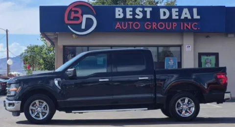 Black 2025 Ford F-150 SuperCrew Cab XLT Pickup 4D 5 1/2 ft for sale in El Paso, TX
