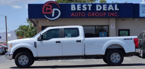 White 2021 Ford F350 Super Duty Crew Cab XL Pickup 4D 8 ft for sale in El Paso, TX