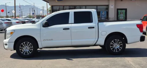 Another view of 2021 Nissan Titan Crew Cab S Pickup 4D 5 1/2 ft for sale in El Paso, TX at Best Deal Auto Group