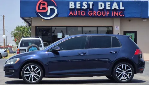 Black 2017 Volkswagen Golf TSI SE Hatchback Sedan 4D for sale in El Paso, TX