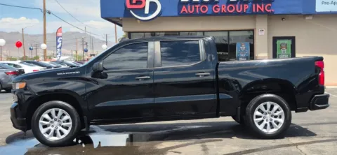 Another view of 2022 Chevrolet Silverado 1500 Limited Crew Cab Custom Pickup 4D 5 3/4 ft for sale in El Paso, TX at Best Deal Auto Group