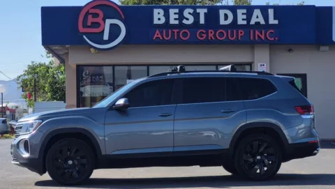 Gray 2024 Volkswagen Atlas SE w/Tech Pkg Sport Utility 4D for sale in El Paso, TX