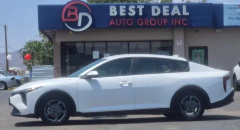 White 2025 Kia K4 LXS Sedan 4D for sale in El Paso, TX