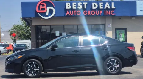 Black 2024 Nissan Sentra SV Sedan 4D for sale in El Paso, TX