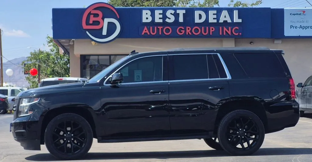 Black 2019 Chevrolet Tahoe LT Sport Utility 4D for sale in El Paso, TX