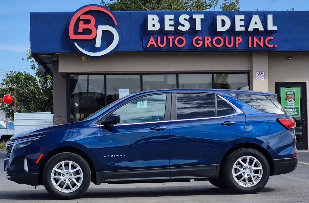 Blue 2023 Chevrolet Equinox LT Sport Utility 4D for sale in El Paso, TX