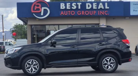 Black 2020 Subaru Forester Premium Sport Utility 4D for sale in El Paso, TX