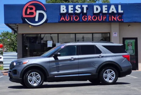 Gray 2022 Ford Explorer XLT Sport Utility 4D for sale in El Paso, TX