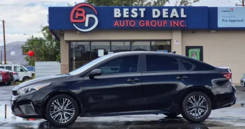 Black 2023 Kia Forte GT-Line Sedan 4D for sale in El Paso, TX