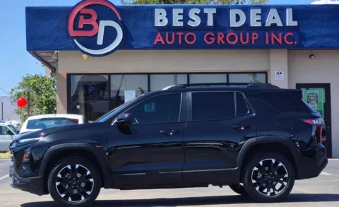 Black 2025 Chevrolet Equinox RS Sport Utility 4D for sale in El Paso, TX