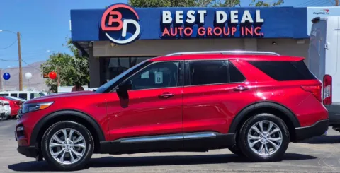 Red 2023 Ford Explorer Limited Sport Utility 4D for sale in El Paso, TX