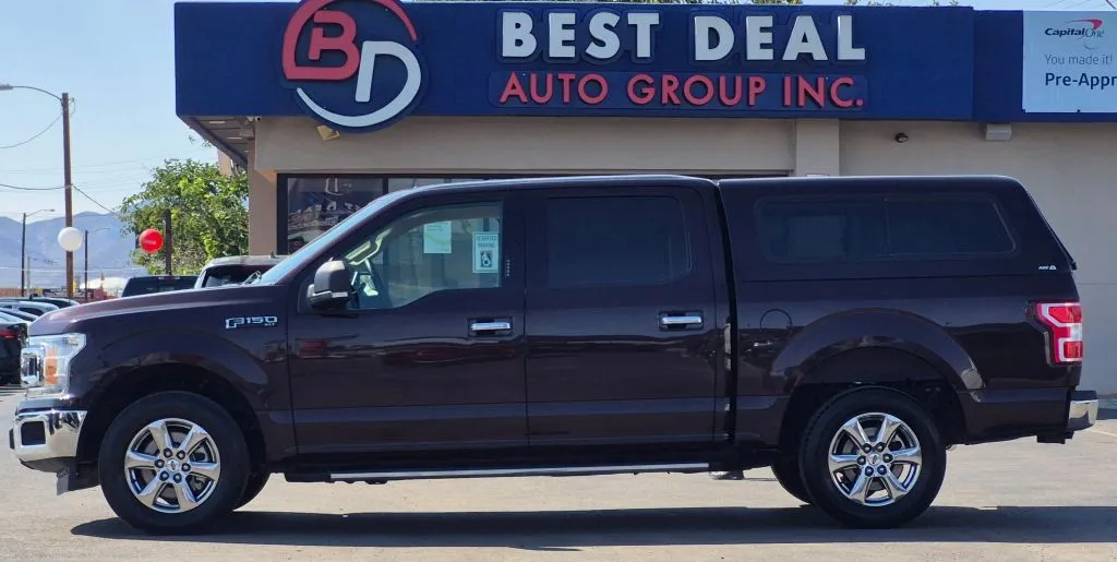 Red 2019 Ford F-150 SuperCrew Cab XLT Pickup 4D 5 1/2 ft for sale in El Paso, TX