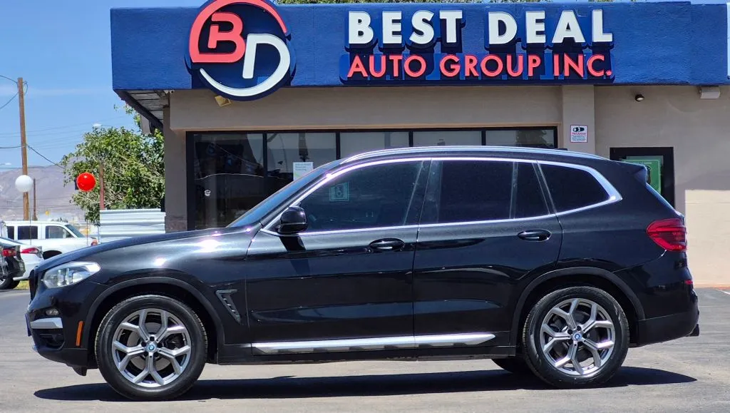 Black 2020 BMW X3 sDrive30i Sport Utility 4D for sale in El Paso, TX