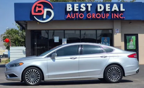 Silver 2018 Ford Fusion SE Sedan 4D for sale in El Paso, TX