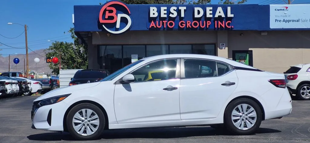 White 2024 Nissan Sentra S Sedan 4D for sale in El Paso, TX